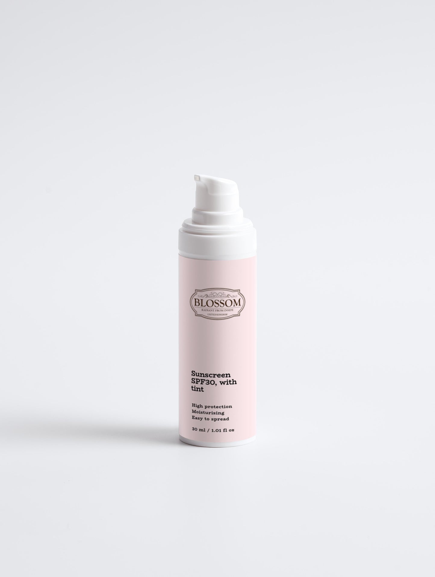 Blossom Sunscreen SPF30, with tint
