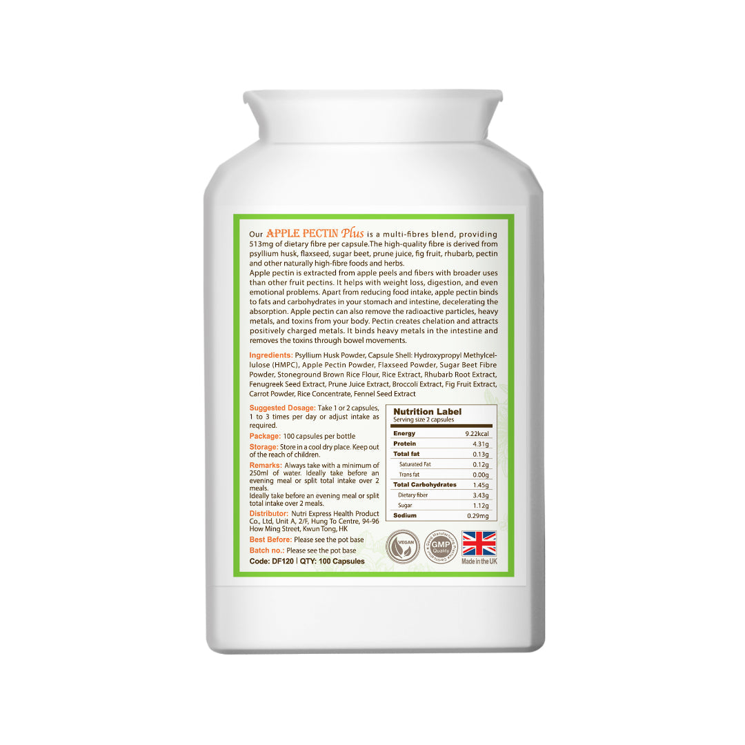 Blossom Apple Pectin Plus (100 capsules)