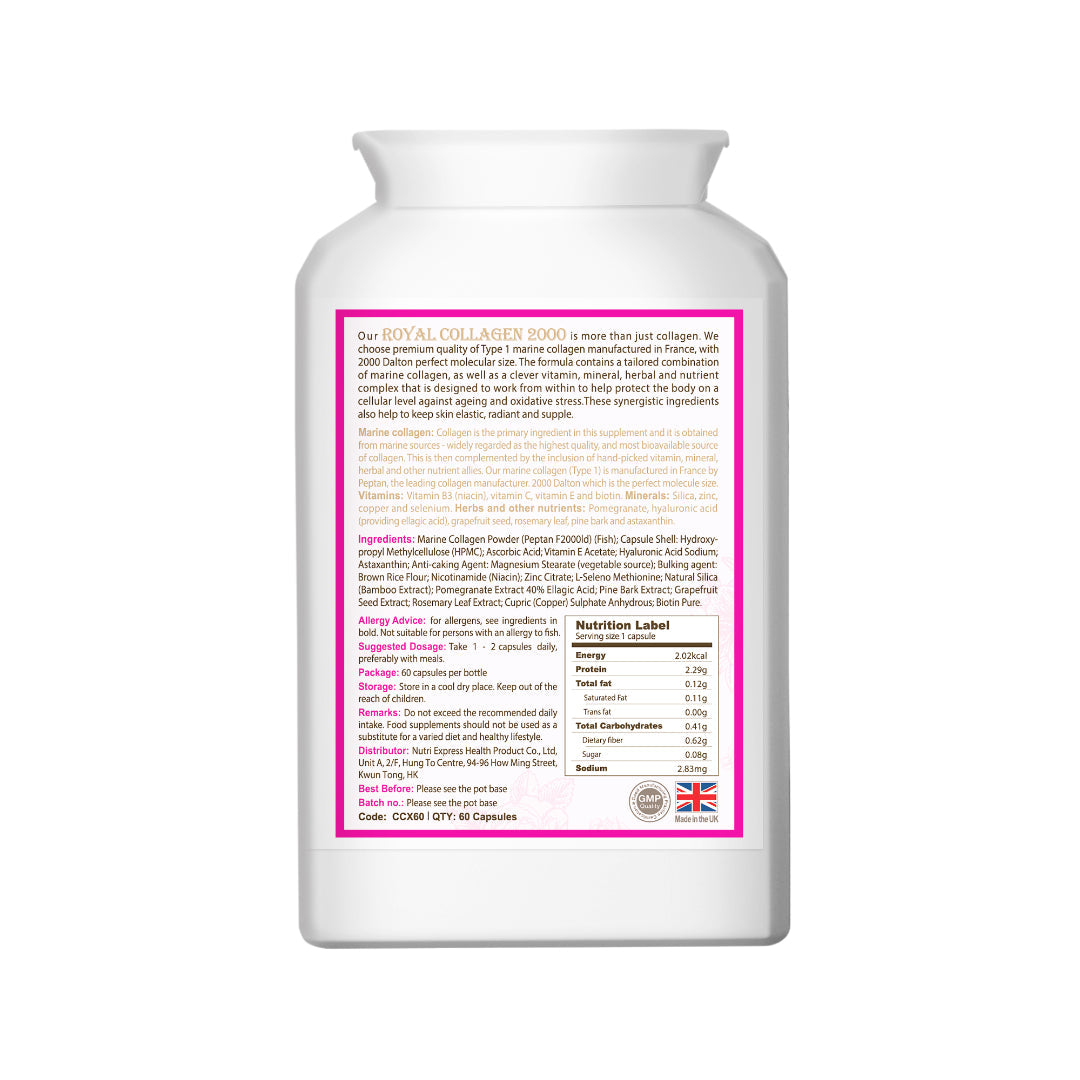 Blossom Royal Collagen 2000 (60 Kapseln)