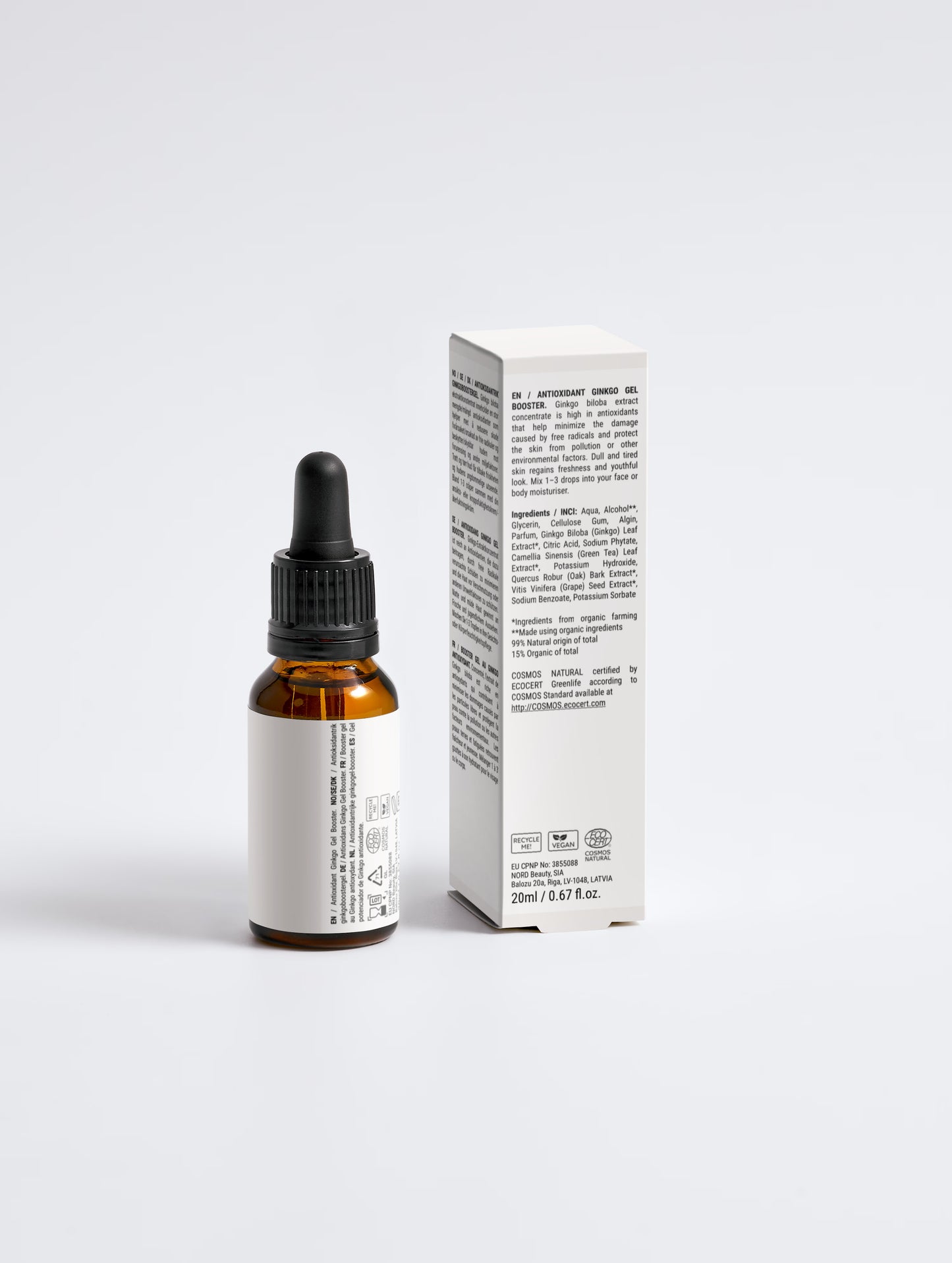 Blossom Antioxidant Ginkgo Gel Booster