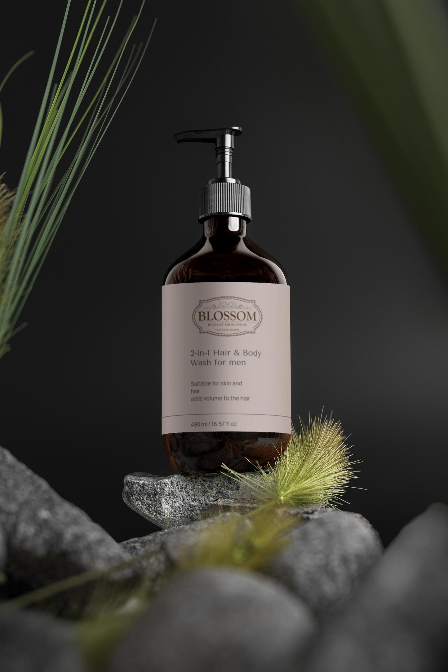 Blossom 2-in-1 Hair & Body Wash for men