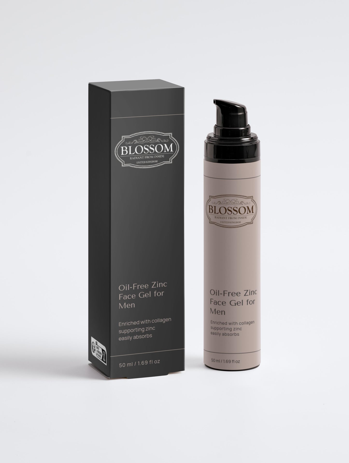 Blossom Oil-Free Zinc Face Gel for Men