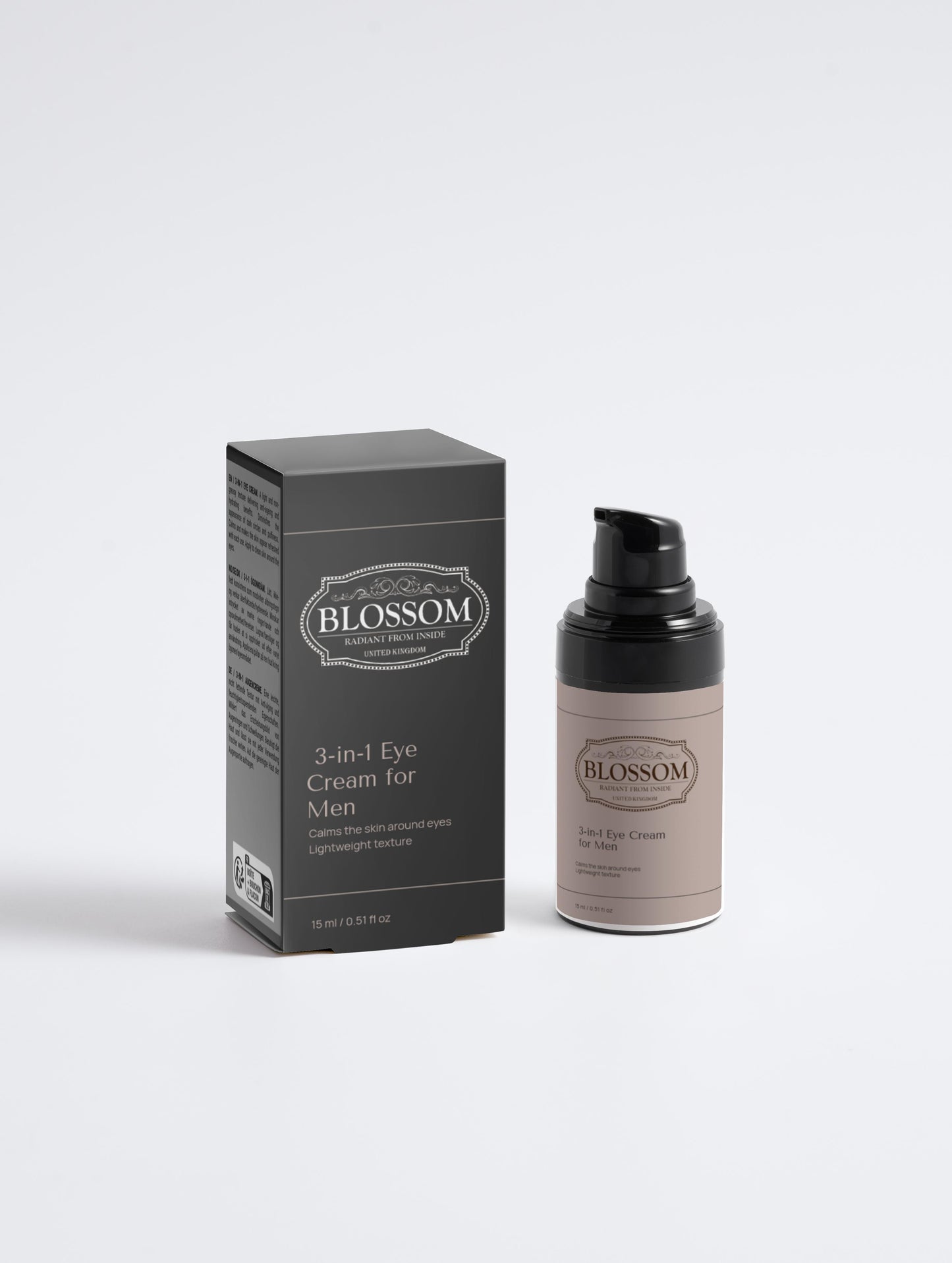 Blossom 3-in-1 Augencreme für Männer