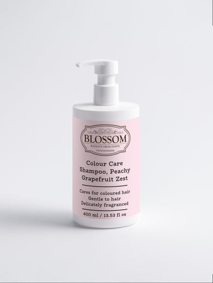 Blossom Farbpflegeshampoo, Pfirsich-Grapefruitschale