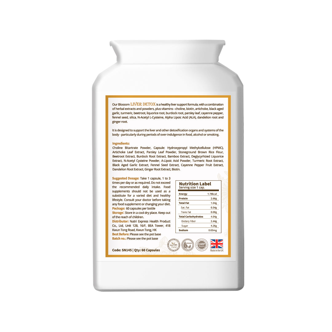 Blossom Liver Detox (60 capsules)