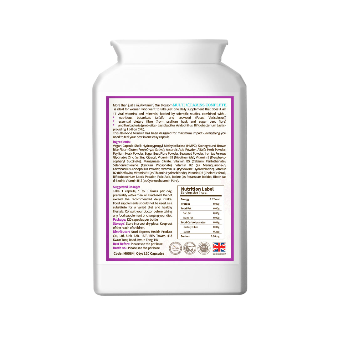 Blossom Multi-Vitamins Chewies (120 Tabletten)